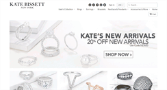 Desktop Screenshot of katebissett.com